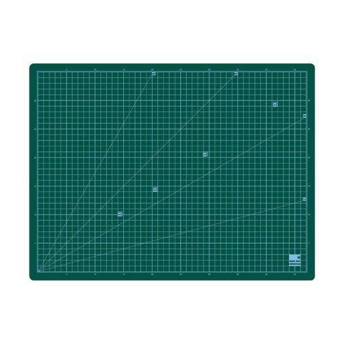 녹색 데스크매트 (L형/63cm x 44cm)