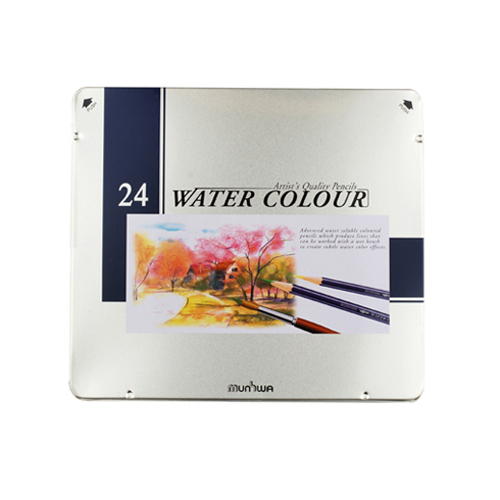 문화 24색 수채색연필