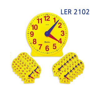 모형시계 학급세트(LER 2102)
